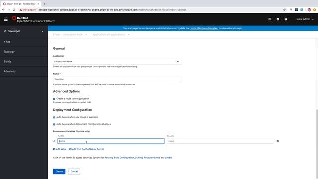 Tour of the OpenShift 4.2 developer perspective web console смотреть онлайн