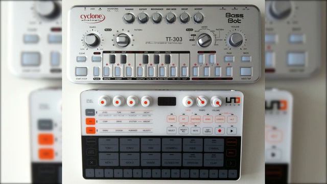 VeganBro01/044 Uno Drum + TT 303 Bassbot Acid Minimal Techno смотреть онлайн