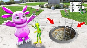 ЛУНТИК И КУЗЯ НАШЛИ КАНАЛИЗАЦИЮ в ГТА 5 МОДЫ - ЛУНТИК И ЕГО ДРУЗЬЯ в GTA 5