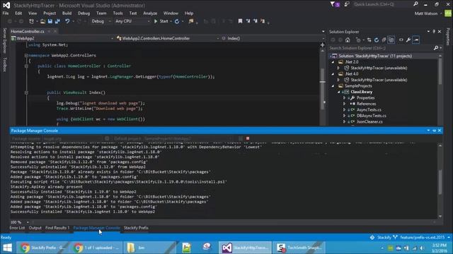 Configuring logging for Prefix смотреть онлайн