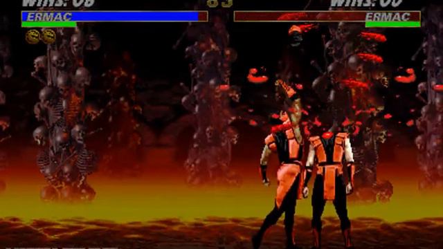 Ultimate Mortal Kombat 3 - Arcade - Ermac - Fatality 2 смотреть онлайн