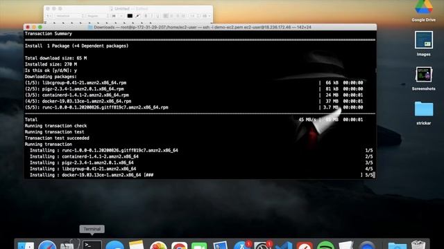 how to setup docker logs on cloudwatch смотреть онлайн
