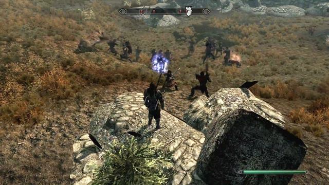 SKYRIM 30 Imperial Soilders vr 4 Dremora Commentary смотреть онлайн