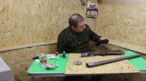 Холодное воронение! Ремонт ружья своими руками.