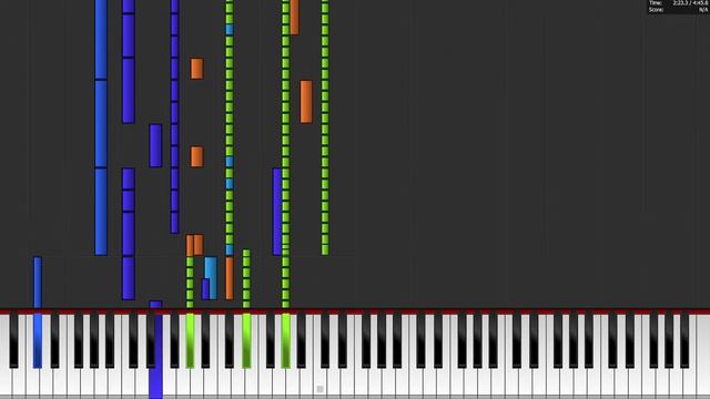 Rammstein - Seemann (Synthesia/Piano Roll/Karaoke/Instrumental) смотреть онлайн