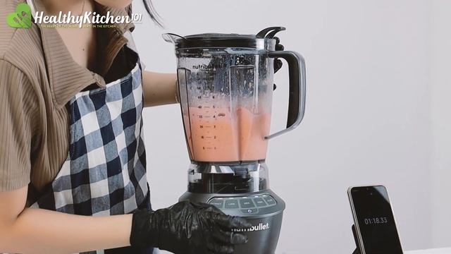 Delicious Frozen Fruit Smoothies with Nutribullet ZNBF30500Z Blender Combo 1200W #healthykitchen101 смотреть онлайн