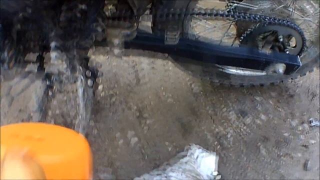 КАК СМАЗАТЬ ЦЕПЬ НА МОТОЦИКЛЕ?