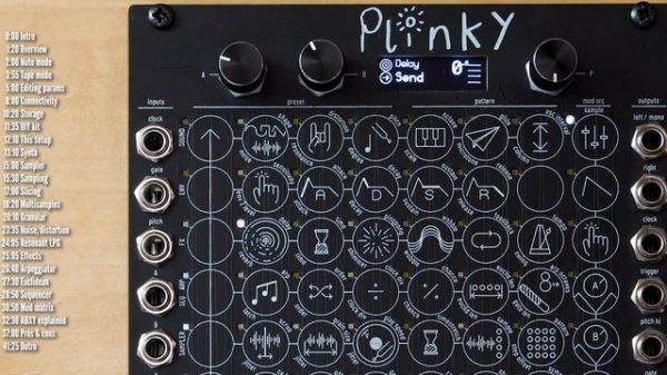 PLINKY Review // a charming portable granular and wavetable synth