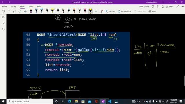 #4: Insert a Node in Linked List? | Insert at First Position ✔️ смотреть онлайн