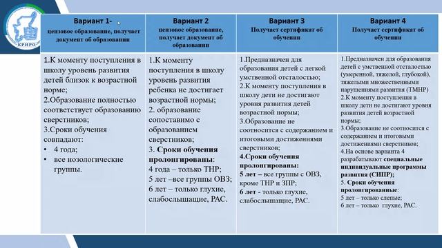 Разработка адаптированных основных общеобразовательных программ смотреть онлайн