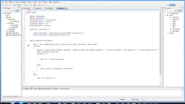 OOP ajax login system смотреть онлайн