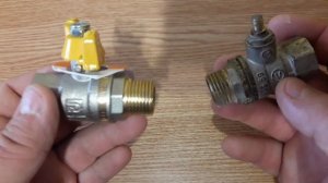 Обзор газового крана фирмы Fado. Чем отличается газовый кран от водяного. Fado gas tap overview.