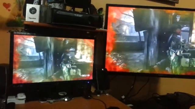 Medalla de Honor Warfighter PC full 1080p doble monitor AOC 24" y Samsung Serie 5 40" смотреть онлайн