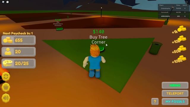 РОДИЛСЯ ДИНОЗАВР в ПАРКЕ ЮРСКОГО ПЕРИОДА в Roblox Dinosaur Zoo Tycoon смотреть онлайн