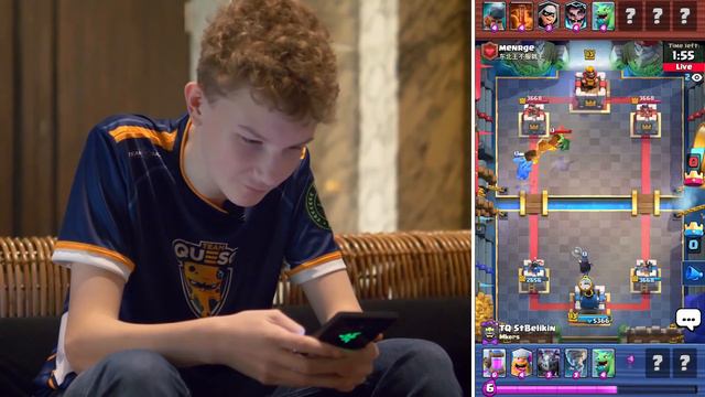 EL MAZO DE TEAM QUESO | Clash Royale смотреть онлайн
