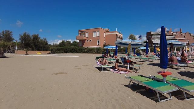Cavallino Treporti Beach Walk In August 2021