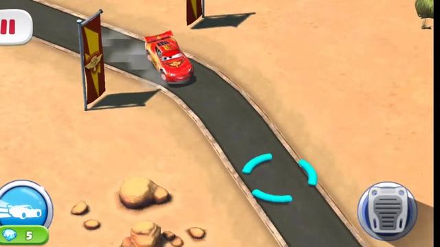 Lightning McQueen Track (Final Official Track) - Cars Fast As Lightning Gameplay