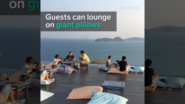 This rooftop bar is in the middle of an infinity pool смотреть онлайн