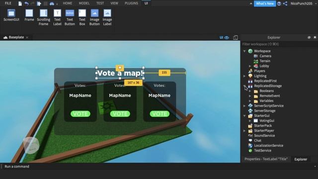 How to make a Voting Map system I Roblox Studio смотреть онлайн