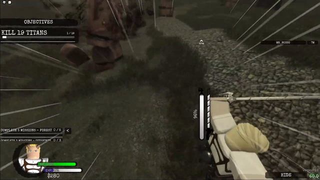 This New Attack On Titan on ROBLOX is FIREEEEE... (Attack on Titan Evolution) NEW CODES смотреть онлайн