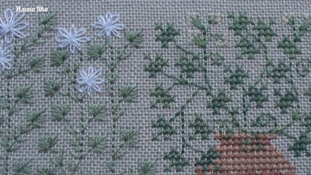 124."The Herb Garden" DrawnThread . Работа готова и оформлена. смотреть онлайн