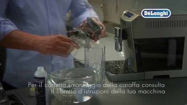 Чистка капучинатора DeLonghi смотреть онлайн