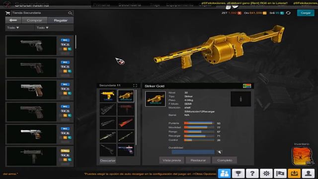 CUENTA NIVEL 67 MAC GOLD M72 ROJA RPG -7 VERDE CHINA LAKE CLASICA PZF - 3 FULL X 30 DIAS l Venta смотреть онлайн