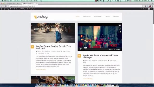 Best Personal Blog WordPress Theme Overview смотреть онлайн