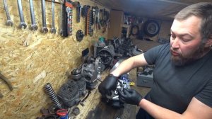 Сборка ЦПГ ИРБИС ТТР 250 Притирка клапанов