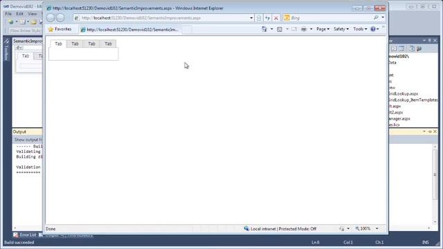 ASP.NET Page and Tab Control - Semantic Performance Improvements смотреть онлайн