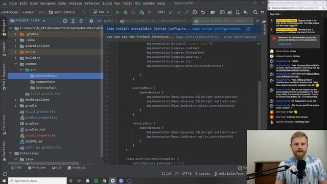 #kotlin #kmm Multiplatform Live Coding w/ Android, #JetpackCompose: Sudoku App KMM Conversion смотреть онлайн