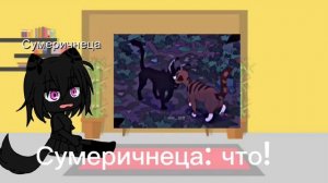 Реакция Сумеричницы на тт(коты воители)