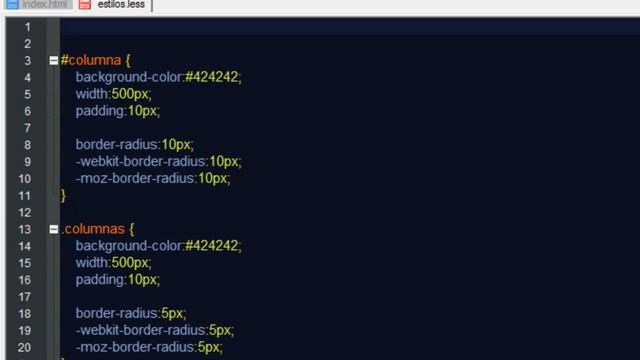 Tutorial como hacer hojas de estilos CSS dinamicas con Less.js (libreria Javascript) смотреть онлайн
