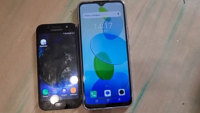Кто кого , старый кореец самсунг а3(2017) или новый китаец дешевый infinix smart 6 plus. смотреть онлайн