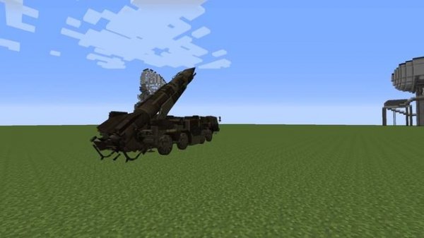 MCheli Minecraft Mod - MAZ-543 Scud Launcher progress (WIP)