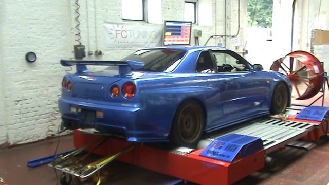 Skyline R34 Dyno 9 Flame смотреть онлайн