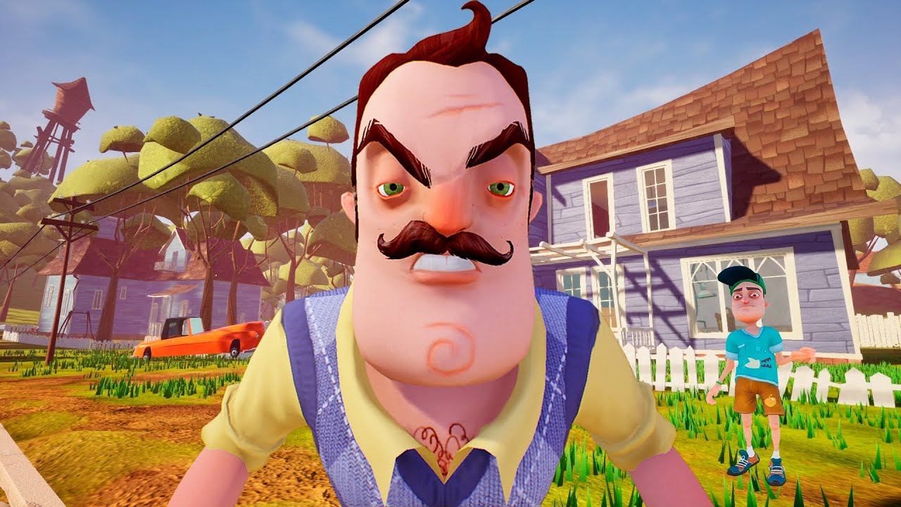 ШОУ ПРИВЕТ СОСЕД!ВОРУЕМ ВЕЩИ У СОСЕДА!ИГРА HELLO NEIGHBOR 1 АКТ ЧЕЛЛЕНДЖИ!CHALLENGE!ПРИКОЛЫ 2021!FUN смотреть онлайн