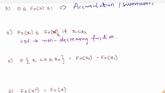 Cumulative Distribution Function and its properties смотреть онлайн