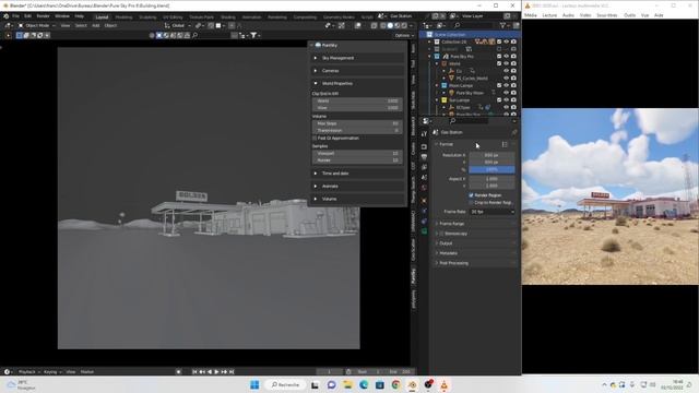 Pure-Sky Pro 6.0_Alpha version release!_Blender 3.3.1 "Cycles". смотреть онлайн