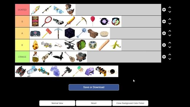 ULTIMATE TIER LIST in Roblox Bedwars смотреть онлайн