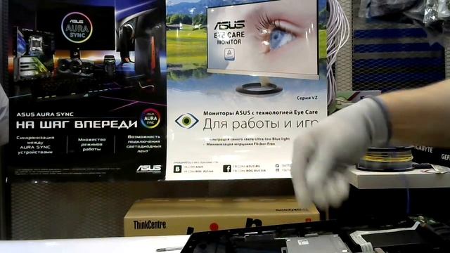 Разбираем моноблок Asus V221IC смотреть онлайн