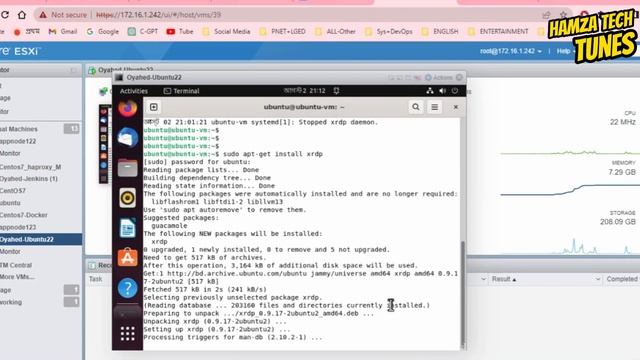 How to Remote Desktop from Windows to Ubuntu 22.04 | Hamza Tech Tunes смотреть онлайн
