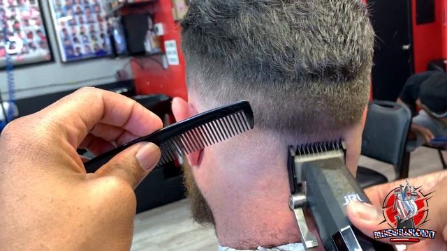 Mid Drop Fade Tutorial For BEGINNERS| Using the NEW JRL 2020C clipper | with GAMMA fade blade смотреть онлайн