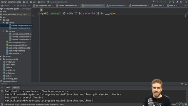 2.13 String Interpolation смотреть онлайн