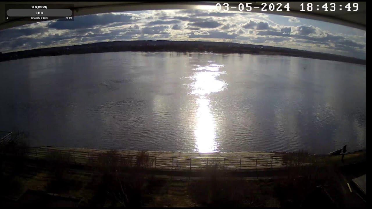 Трансляция реки Томь — Речной вокзал смотреть онлайн