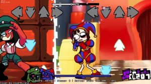 FNF | ENA VS POMNI - Vs Vloo guy | Cover Unlikely Rivals | Mods/Hard/Gameplay |