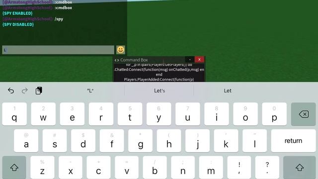 Roblox FE chat spy script смотреть онлайн