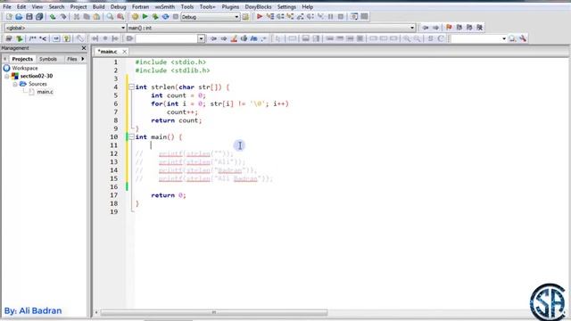 String Length Function - strlen() | C Programming | Must Watch смотреть онлайн