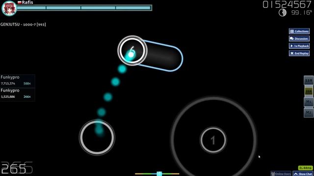 osu! shadowraze, GENJUTSU - 1000-7 смотреть онлайн