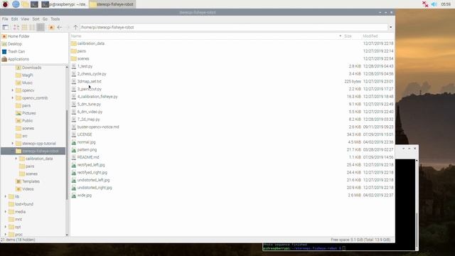 Step 2, checkerboard session, Python code смотреть онлайн